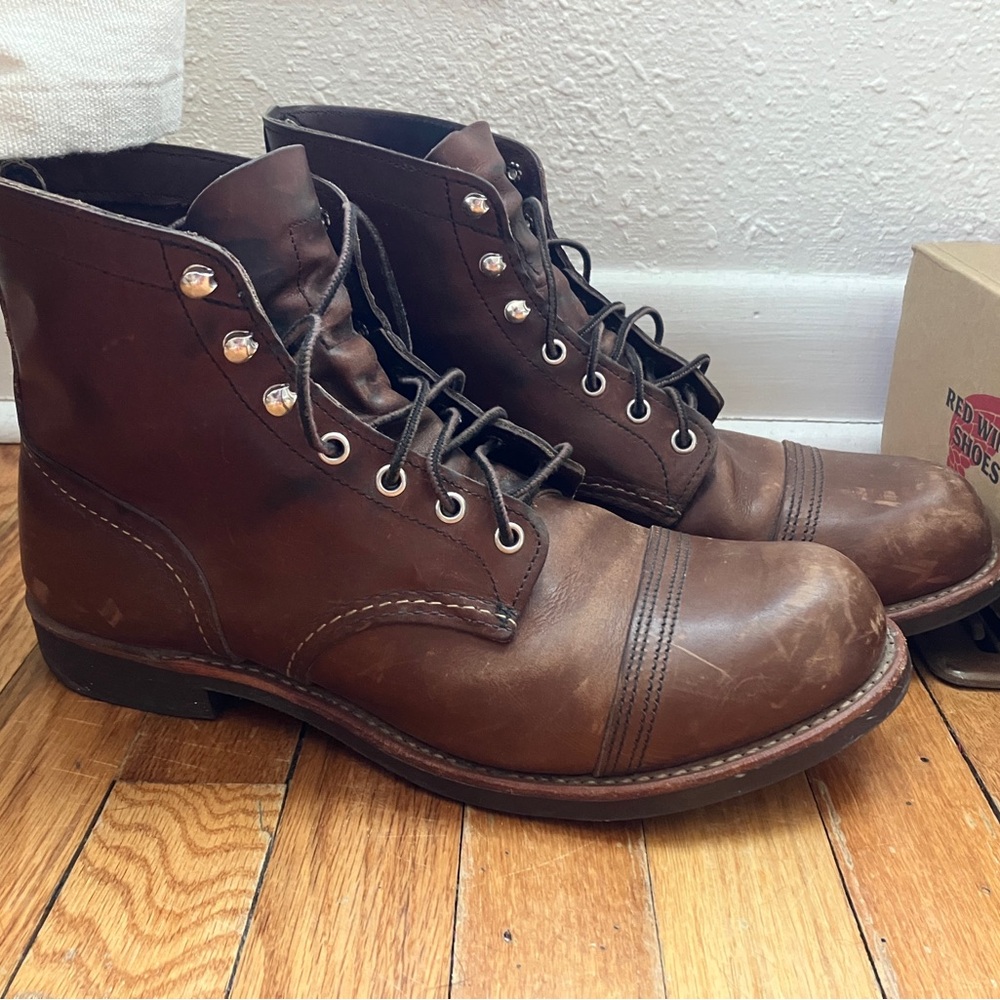 Red Wing Iron Ranger Boots, size 11D